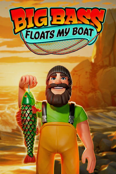 Illustratie van Big Bass Floats my Boat bij Betwest